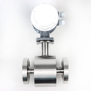 Ce OEM xung 4-20mA RS485 Hart cấp thực phẩm 6 inch công nghiệp điện từ đo lưu lượng cho nước uống sữa nước bẩn - Product Image 4