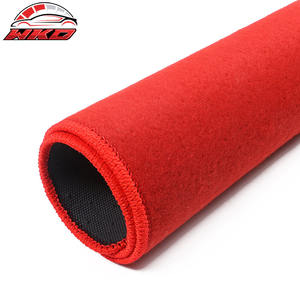 พรมปูพื้นสำหรับฮอนด้า แอคคอร์ด 4 ประตู 13-17 ไลเนอร์ด้านหน้าด้านหลังกำมะหยี่สีแดงพรมกันลื่น 4 ชิ้น - Product Image 4