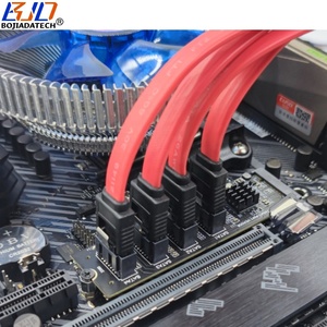 موصل 4 * SATA إلى NGFF <span class=keywords><strong>M</strong></span>.2 مفتاح B + <span class=keywords><strong>M</strong></span> بطاقة رافع التمدد لمحرك الأقراص في المخزن - Product Image 6