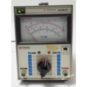 Voltmètre AC KIKUSUI ELECTRONICS CORP AVM25 en 90~126/194~253Vac d'occasion - Product Image 1