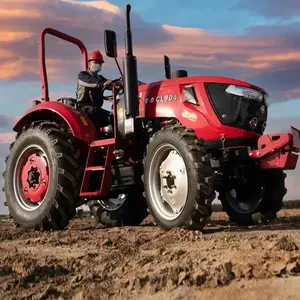 Tarım makineleri orman mulcher traktör için çiftlik için bahçe traktörü mini çiftlik mini paletli traktör ticaret