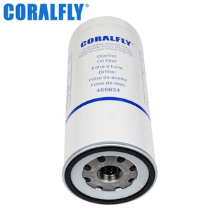 Filtre à huile moteur de camion OEM ODM de haute qualité et fiable 466634 LF3321 P554004 pour Volvo - Product Image 1