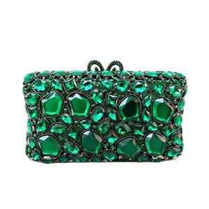 Bolso de Noche Elegante Transparente con Gemas para Mujer, Cartera de Lujo con Pedrería, Bolso de Mano Brillante para Club Nocturno o Festival - Product Image 2
