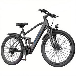 Vélo de montagne électrique de 24 pouces, 7 vitesses, batterie au lithium 36V, moteur à moyeu arrière, vélo de banlieue à vitesse variable - Product Image 3