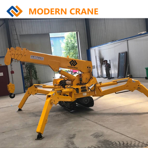 מיני עכביש מנוף מנוף סורק עם 5 בומים רדיו בקרת למכירה 3 טון - Product Image 5