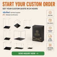 Vitrine en acrylique sur mesure multi-tailles pour collectionnables : solutions de protection tout-en-un pour modèles, jouets et figurines d'action