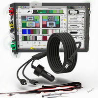 Câble d'extension d'alimentation Starlink Mini 3-en-1 18AWG DC Type-C avec gaine en PVC, charge rapide 5A, cuivre pur, compatible avec la prise d'alimentation DC de voiture