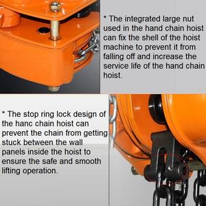 รอกโซ่ขนาด1ตันเครื่องจักรยก500กก. 1ตันตะขอปลอมทั้งหมด - Product Image 4