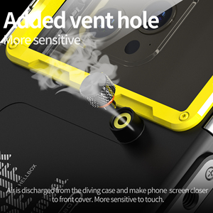 Ventas directas del fabricante Múltiples colores Bajo el agua 15M Universal Dentro de 6,8 pulgadas Cajas de teléfono impermeables de buceo profesional - Product Image 5