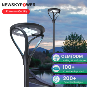 Lámpara Solar Comercial para Patio, Panel MONO de Alta Eficiencia, Resistente a <span class=keywords><strong>la</strong></span> Intemperie, Iluminación Constante Durante Toda <span class=keywords><strong>la</strong></span> <span class=keywords><strong>Noche</strong></span>, Fácil Instalación para Parques - Product Image 1