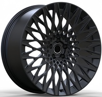HZH Jantes en alliage forgées monobloc personnalisées 5x114.3 5x130 6x139.7 18-26 pouces de haute qualité pour LandRover Rolls-Royce Voiture de luxe