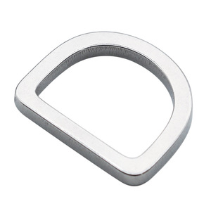 Herrajes de Anillo en D de Acero Inoxidable para Cuero y Cintas - Product Image 4