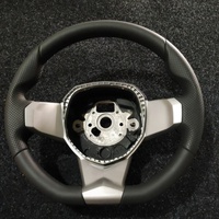 Volante de Cuero Nuevo para el Lado del Conductor con Estructura de Esqueleto Compatible con Lamborghini Aventador LP700 LP720 LP750 470419091AC