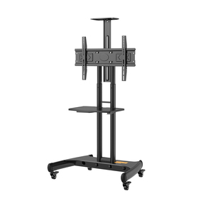 Contuo, nuevo diseño, portátil, ajustable, móvil, <span class=keywords><strong>Tv</strong></span>, carro de arena, soporte con bandeja sobre ruedas para <span class=keywords><strong>TV</strong></span> de 32-70 pulgadas - Product Image 3