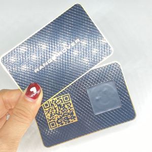 Cartes de visite en acier inoxydable de qualité supérieure, fabriquées en Chine, pour les événements de réseautage - Product Image 1