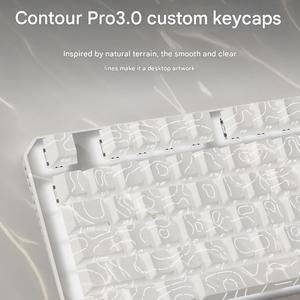 Contour Line Pro3.0 Kabellose Mechanische Tastatur Seitengravierte Maus Set Gaming-Computer Gaming-Tastatur ABS-Tastenkappen RGB-Beleuchtung - Product Image 3