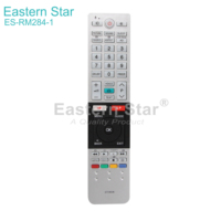 Control Remoto Universal ES-RM284-1 para Televisores Toshiba, Control Remoto de Repuesto para CT-8536 ERF3G98T LED 3D HDTV 4K UHD Smart TV