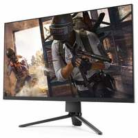 Monitor LED de Alta Calidad de 24, 27 y 32 Pulgadas, Plano, Sin Bordes, Profesional, Curvo, para Juegos, Monitores LCD para PC, Tiempo de Respuesta de 1 ms