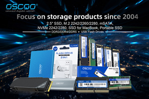 OSCOO Hard drive SSD 512GB M2 2280 NVME PCIE3.0 SSD 1TB 128GB 256GB Aksesori komputer untuk Laptop Desktop - Product Image 6