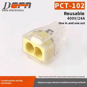 Bloque de Terminales de Conexión Rápida Serie 773 - Conector de Empalme de Cable Sólido PCT-104/604/2273-203, 25A 450V V0 - Product Image 6