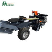 Fendeuse de bois à moteur à essence 50T, qualité commerciale, portable, certifiée CE/EPA, fendeuse de bois hydraulique avec moteur électrique