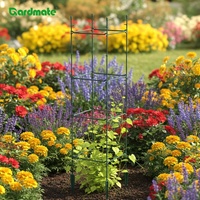 Treillis d'escalade en plastique carré pour plantes grimpantes, légumes, fruits, fleurs, support de plante