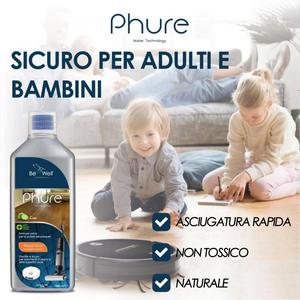 Limpiador de Pisos de Madera Be Well Phure 1000ml Aroma a Lima Suave y Seguro para Superficies Duras - Product Image 5