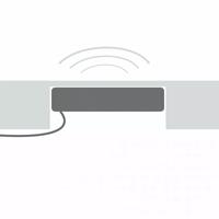 Chargeurs sans fil invisibles OEM ODM 15W 5V/2A à charge rapide QC3.0 OTP OVP ABS pour tables de chevet d'hôtel et téléphones mobiles