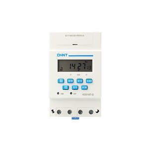 Controlador de Temporizador de Alumbrado Público Totalmente Automático Chint 220V, Microcomputadora de Control de Tiempo KG316T-D, Voltaje Máximo 110V, Corriente Máxima 20A - Product Image 1