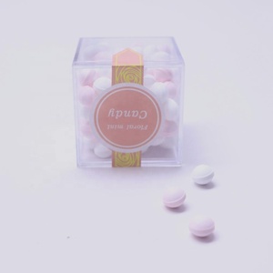 2*2*2 "Sortie d'usine Clair Alimentaire Écologiquement Boîte Acrylique Pour Bonbons - Product Image 4