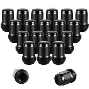 China Factory Auto Spare Parts Auto Parts 35mm Wheel Nut 1/2-20 Steel Lug Nuts Tire Screw Trailers And Truck Steel Common