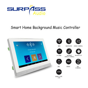 PW7825 <span class=keywords><strong>Home</strong></span> <span class=keywords><strong>Cinéma</strong></span> Smart Android Mur <span class=keywords><strong>Amplificateur</strong></span> 7 pouces Écran Clavier Musique Panneau <span class=keywords><strong>Amplificateur</strong></span> - Product Image 4