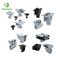 Accessoires de montage solaire KINGSOLAR, pinces de fixation pour montage sur toit plat, CE ISO OEM Factory