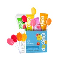 Sucettes au Xylitol sans sucre, bonbons pour enfants, variés, menthe, fraise, durs, certifiés casher et halal, en boîte