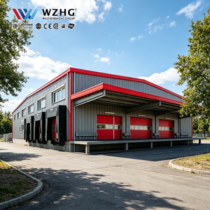 High Rise Multi Story Printing <b>Plant</b> Portal <b>Frame</b> Storage Facility Steel Structure Warehouse Manufacturer Wholesale - Product Image 1