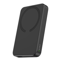Banque d'alimentation sans fil magnétique 500mAh Chargeur rapide PD Batterie compacte compatible avec iPhone 14/13/12 Série