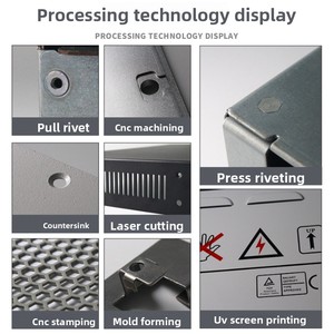Boîtiers en tôle CNC <span class=keywords><strong>sur</strong></span> mesure - Fabrication de cabinets - Acier inoxydable découpé au laser - Étanche IP65 - Certifié ISO9001 - Industriel - Product Image 4