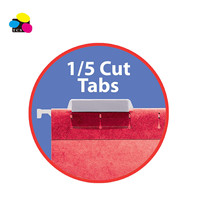 Moins cher 100% Recyclable 11pt Couleurs Assorties Fc/Lettersize Suspendu/Suspension Dossiers Pour Bureau Écologique