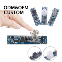 Module de commutateur de capteur de gradateur de mouvement infrarouge du corps humain de DC12-24V Smart Touch IP20 évalué 36W pour l'éclairage LED d'armoire