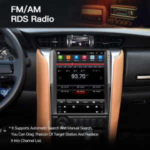 12.1'' Android14 Tesla Style Screen Car Radio Multimedia Player GPS Navi Stereo For Toyota Fortuner 2016-2021 Carplay BT 4G Auto - Product Image 6