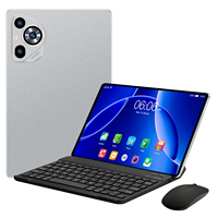 Nouvel ensemble complet 2025 M70 Plus, tablette PC 2-en-1 Android 15 de 10,1 pouces avec 16 Go de RAM, 256 Go de ROM, appels 4G, double carte SIM, clavier, étui, souris et stylet