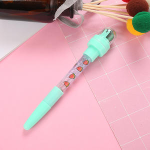 5 in 1 bambini Girly Papeleria Bubble Lighting Rolling Stamp penna a sfera Magic novità <span class=keywords><strong>Bubles</strong></span> incandescente plastica galleggiante timbro penna a olio - Product Image 5