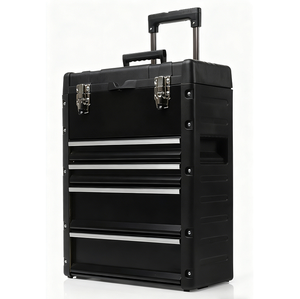 Modern Metal Tool <strong>Cabinets</strong> 5 Drawers Adjustable Height Heavy-Duty Mechanical Storage Workshop OEM Customizable <strong>Keyed</strong> <strong>Locking</strong> - Product Image 1