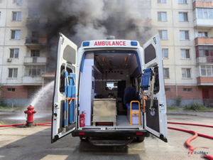 <span class=keywords><strong>Ambulance</strong></span> Diesel Automatique Personnalisée Type 3 pour le Transport Hospitalier en Urgences Médicales et Soins aux Patients - Product Image 6