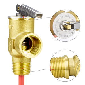 <span class=keywords><strong>Valvola</strong></span> di <span class=keywords><strong>Sicurezza</strong></span> in Ottone TMOK Yuhuan Factory DN20 3/4\" Filettatura NPT per <span class=keywords><strong>Scaldabagno</strong></span>, <span class=keywords><strong>Valvola</strong></span> di Scarico Temperatura e Pressione TP - Product Image 3