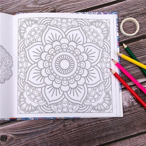 Livres de <span class=keywords><strong>coloriage</strong></span> pour adultes à couverture souple avec impression personnalisée - Product Image 4