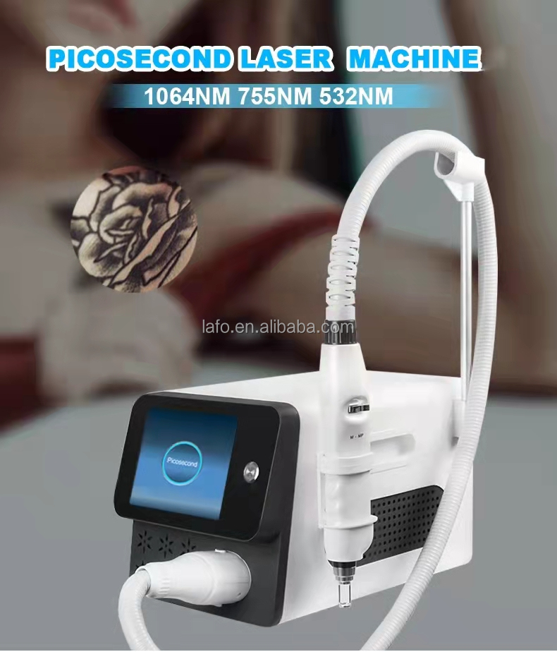 532nm1064nm ndyag laser tattoo removal machine price / pico second laser for eyebrow tattoo removal skin whitening
