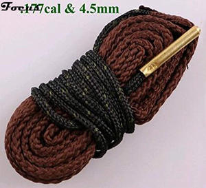 G05 Corde de nettoyage d'alésage 4.5mm. 17 <span class=keywords><strong>Cal</strong></span> .<span class=keywords><strong>177</strong></span> <span class=keywords><strong>Cal</strong></span> Easy Tube Cleaner Strap .17HMR .17WMR <span class=keywords><strong>Cal</strong></span> Kit de corde de nettoyage - Product Image 2