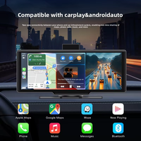 Pantalla Portátil CarPlay de 10.26 Pulgadas con Navegación MP5 Integrada en el Vehículo, Cámara de Visión Trasera para Reproductor de Audio