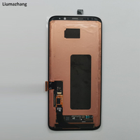 Écrans LCD Super AMOLED d'origine pour téléphone portable Samsung Galaxy S8 S8 Plus, assemblage d'écran tactile avec traces de brûlure